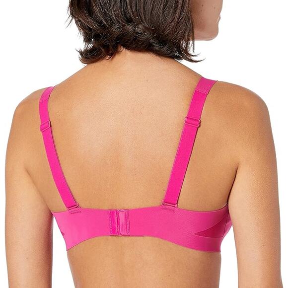 NEW Hanes Women's Ultra Light Comfort V-Neck Foam Wirefree Bra SMALL (1) - Picture 2 of 3